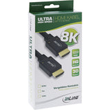 InLine® HDMI Kabel, Ultra High Speed HDMI Kabel, 8K4K, Stecker / Stecker, 2m – Ansicht 2