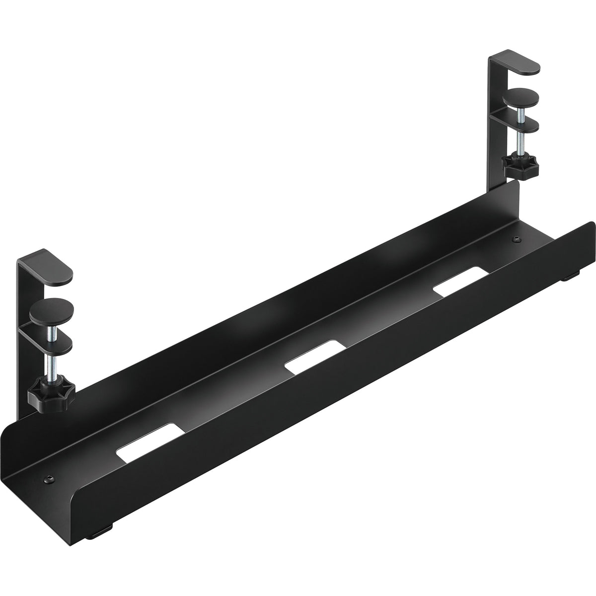 InLine® Kabelführungsschiene für Untertisch-Montage, ohne Bohren, 600 mm – Produktansicht