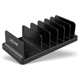 InLine® Multi-Stand mit 6 Fächern für Schreibtisch / Regal, schwarz – Produktansicht