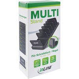 InLine® Multi-Stand mit 6 Fächern für Schreibtisch / Regal, schwarz – Ansicht 4
