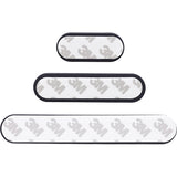 InLine® Kabelmanager-Set, 3-, 5-, 7-fach, selbstklebend, schwarz – Ansicht 4