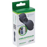 InLine® Kabelaufwickler für Gerätekabel, selbstklebend, schwarz, 2er-Set – Ansicht 6