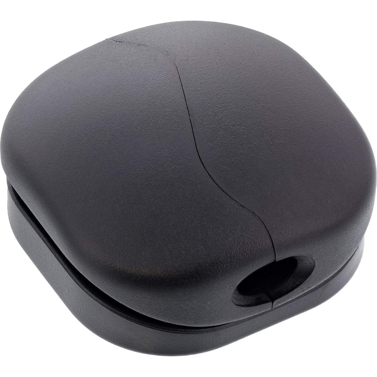 10er Pack InLine® Click Kabelmanager 1-Line, schwarz – Ansicht 2