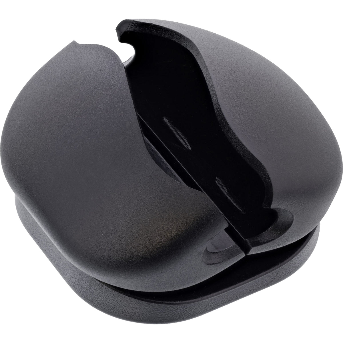 10er Pack InLine® Click Kabelmanager 1-Line, schwarz – Ansicht 3